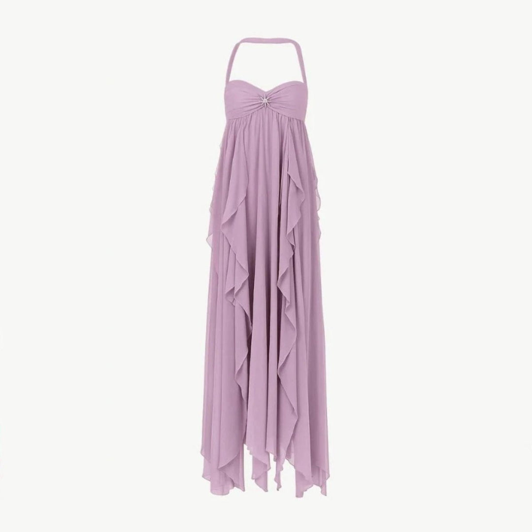 Aurelia | Robe Maxi Dos Nu Femme Volants – Robe Maxi Volant Dos Nu 2026