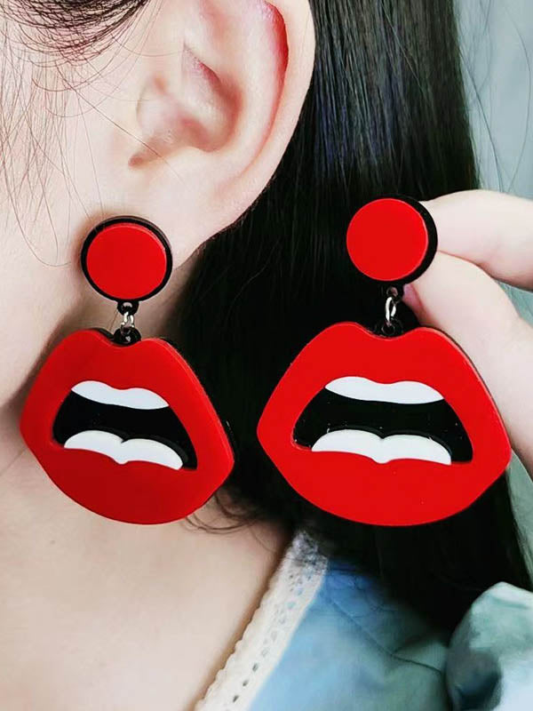 Accessoires de boucles d'oreilles en forme d'irrégularité