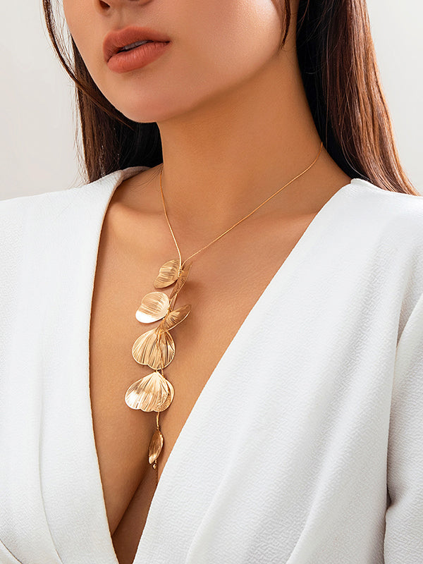Collier en forme de fleur