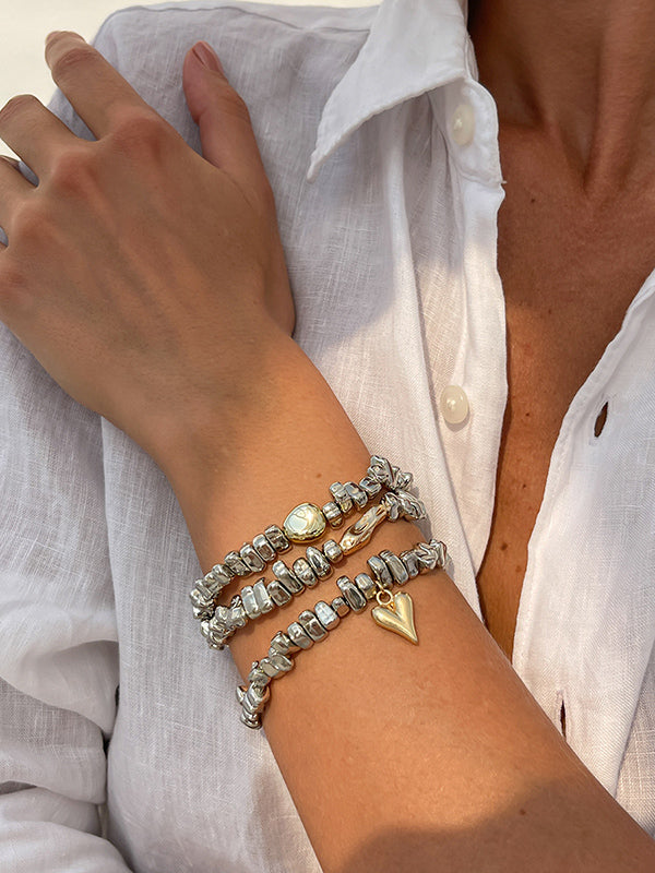 Accessoires de bracelet géométrique 3 pièces