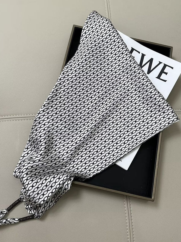 Foulards imprimés chaînes