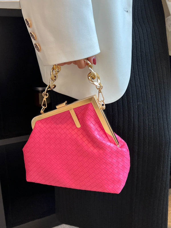 Sac à main géométrique à chaîne