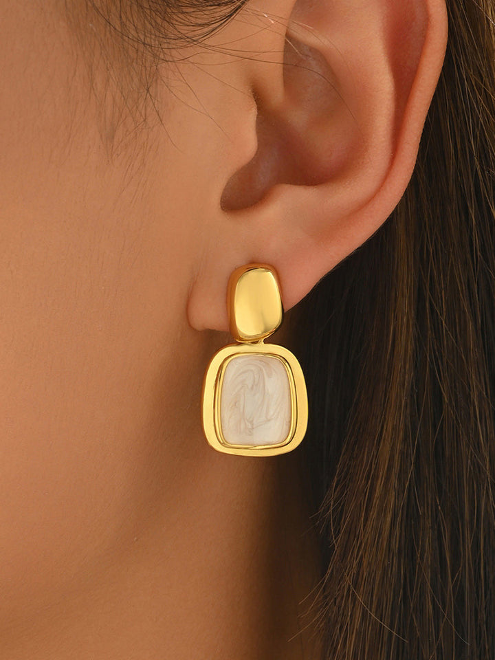 Boucles d'oreilles géométriques