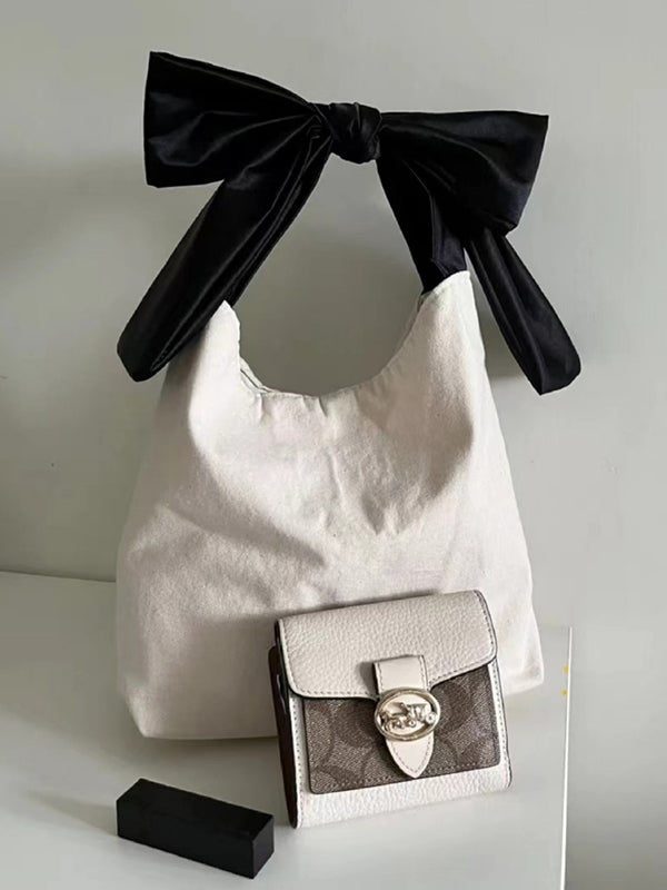 Sacs à empiècements avec nœud papillon Sacs Accessoires Sacs à bandoulière