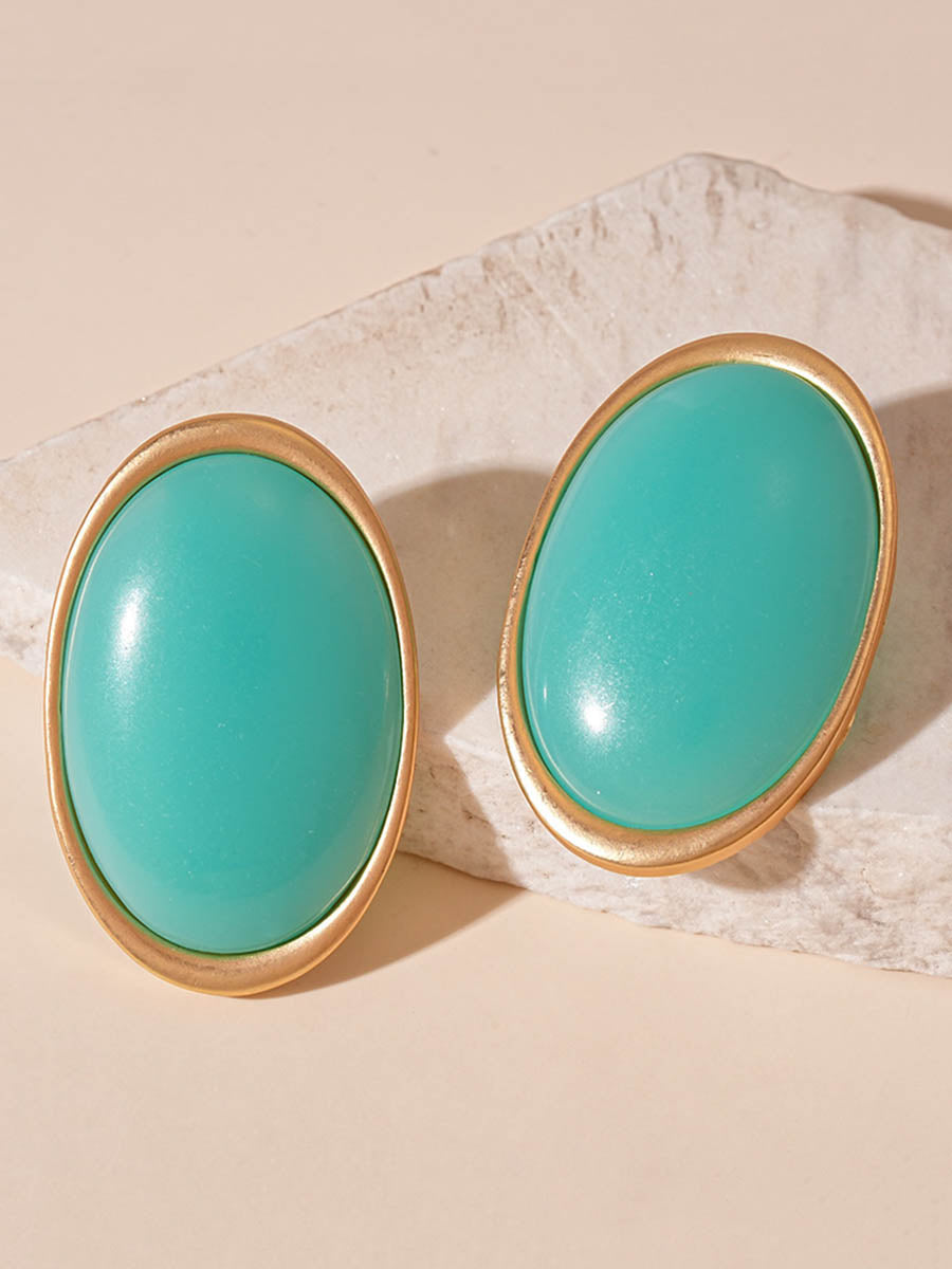 Boucles d'oreilles pendantes géométriques