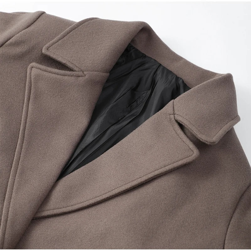 Wanda | Manteau élégant à revers pour femmes