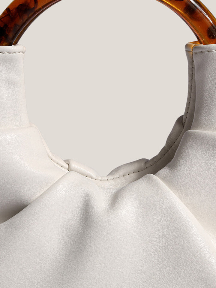 Sac à main plissé