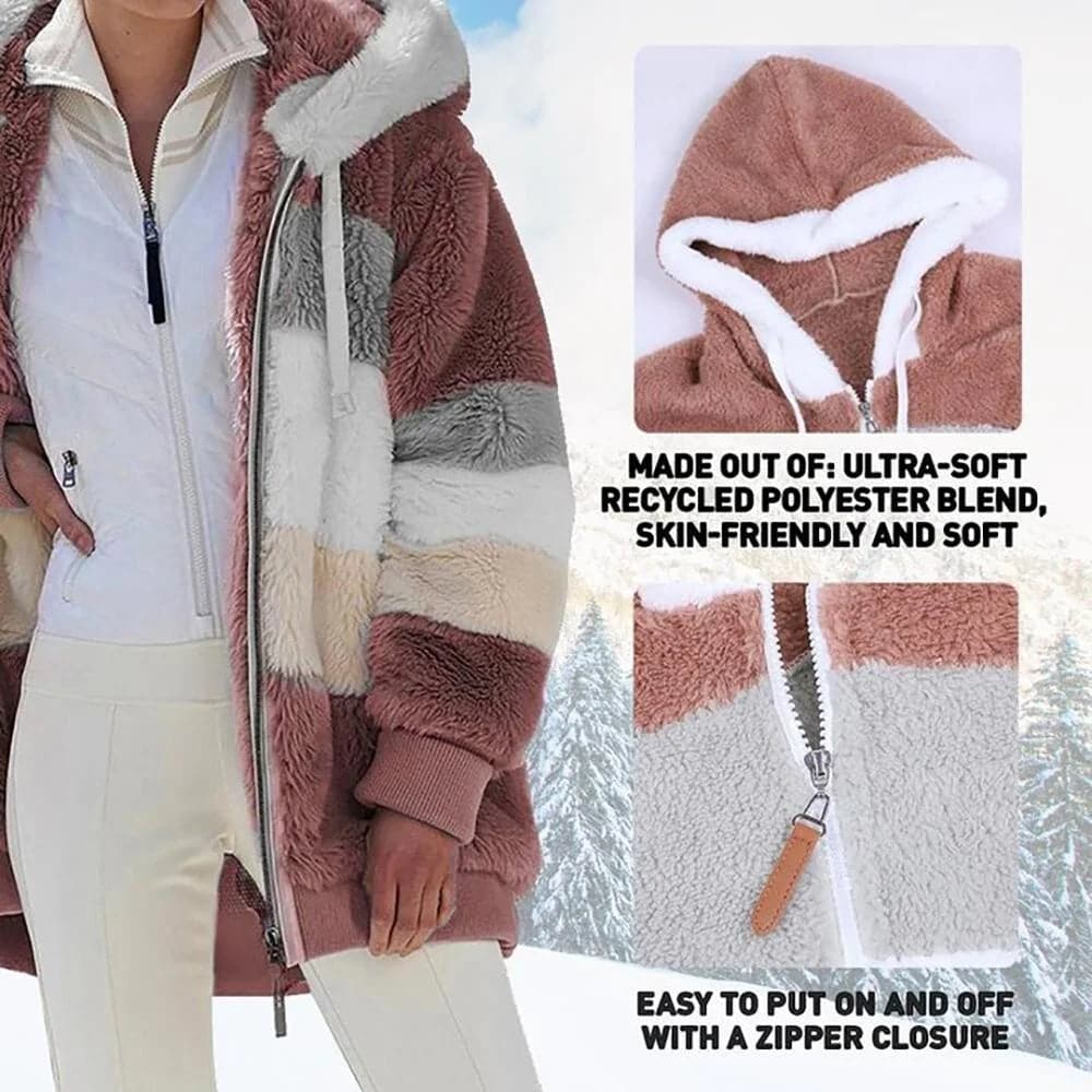 Copie de Popal - Manteau en Laine et Cachemire pour Femmes