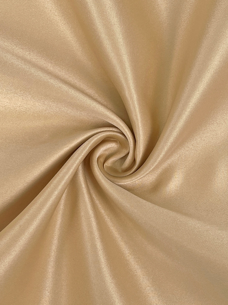 Robe longue plissée coupe trapèze, taille haute, à col en V, couleur unie