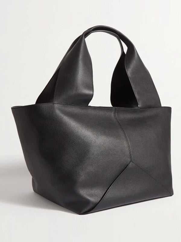 Sacs à empiècements de couleur unie Sacs à main Sacs à bandoulière Sacs fourre-tout