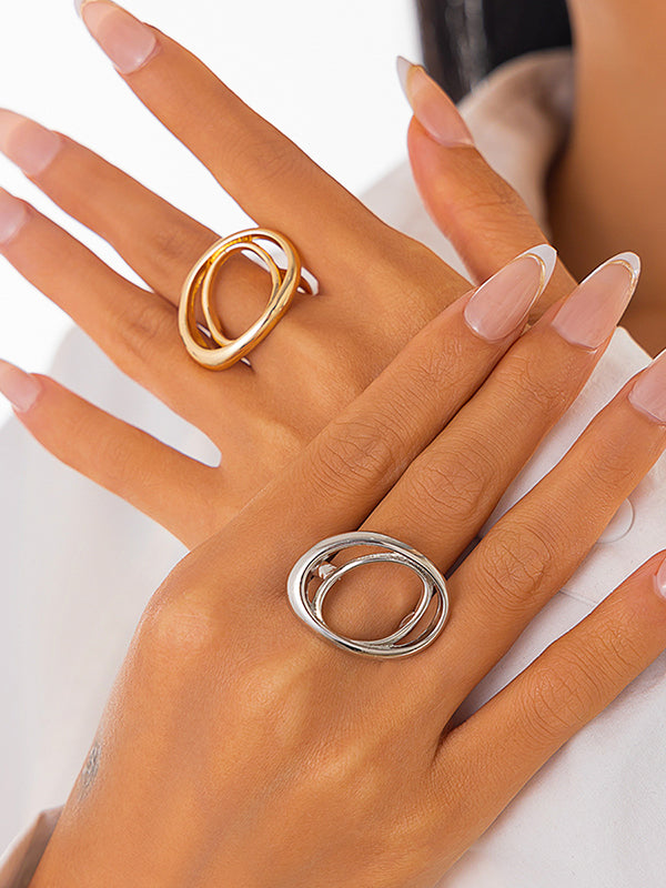 Bague géométrique