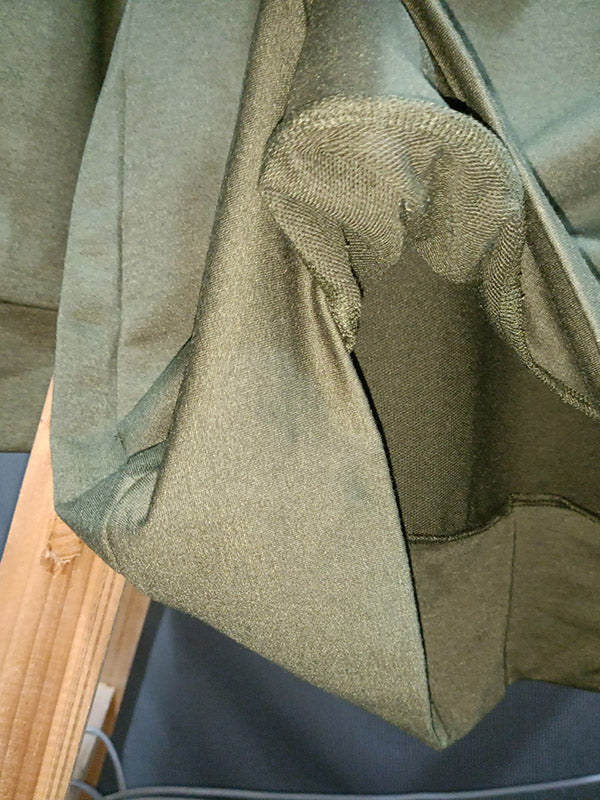 Sweat-shirt décontracté ample à col rond, couleur unie