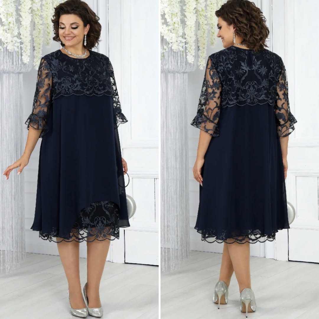 Elina | Robe midi élégante et décontractée pour femmes
