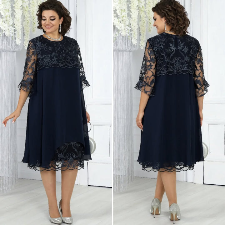 Elina | Robe midi élégante et décontractée pour femmes