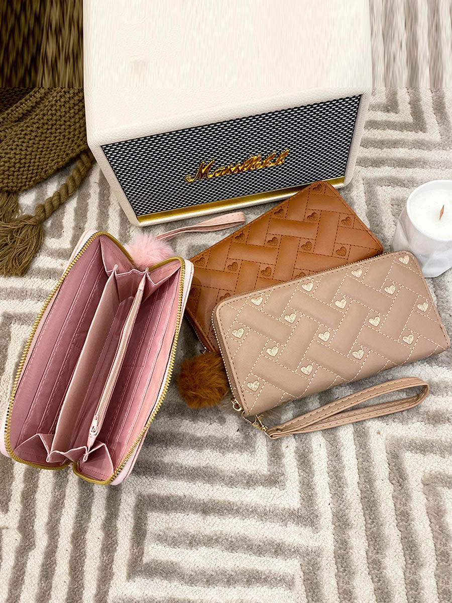 Sacs de soirée en forme de coeur géométrique & Mini-sacs pochettes