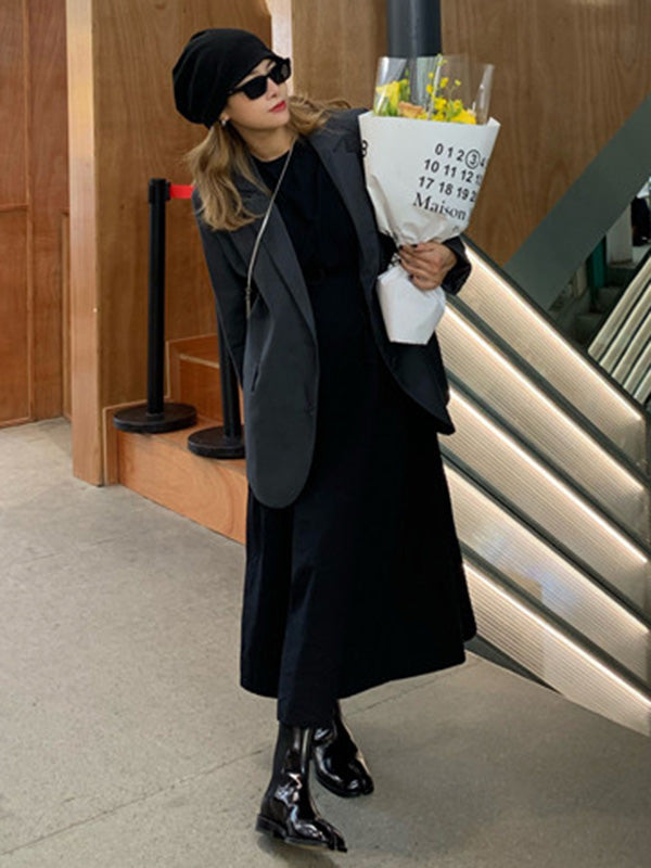 Chapeau simple tricoté normcore, couleur unie