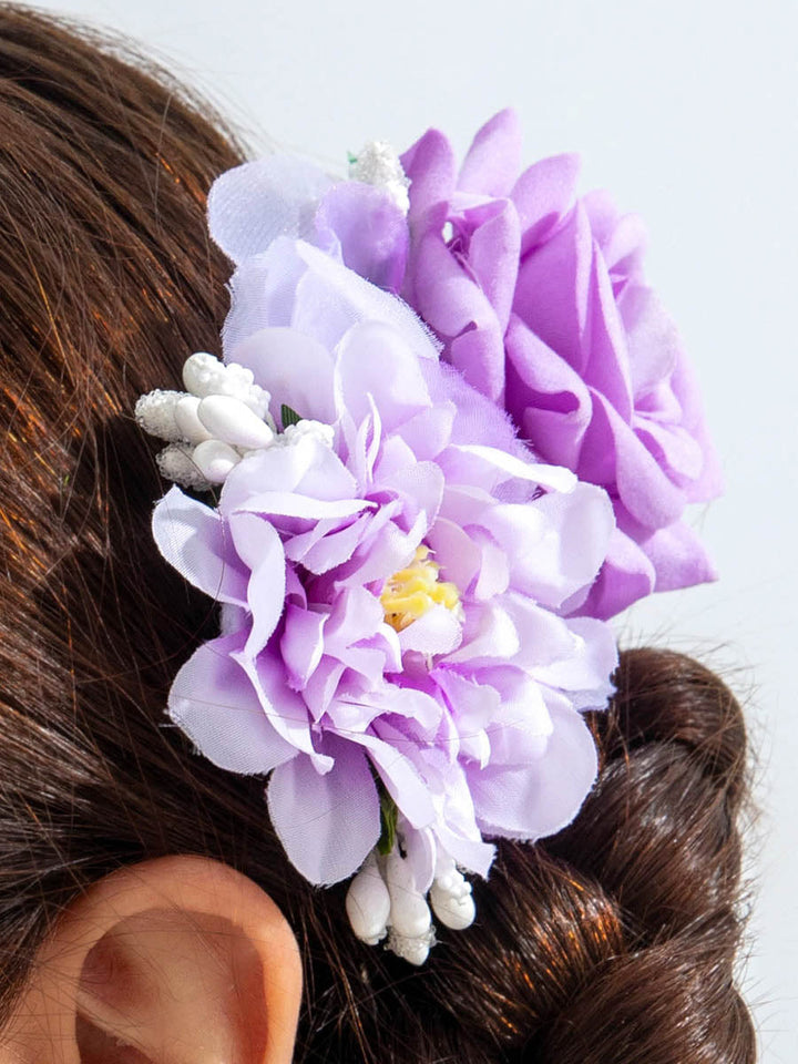 Pinces à cheveux en forme de fleur
