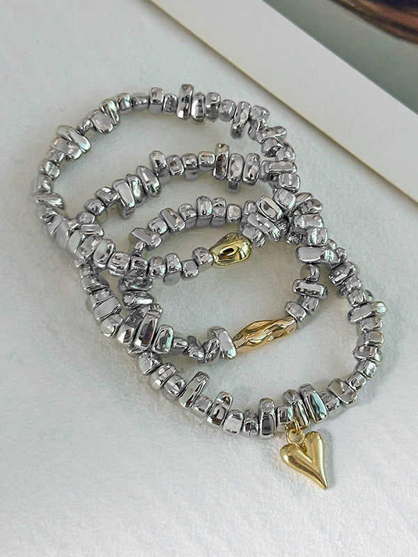 Accessoires de bracelet géométrique 3 pièces