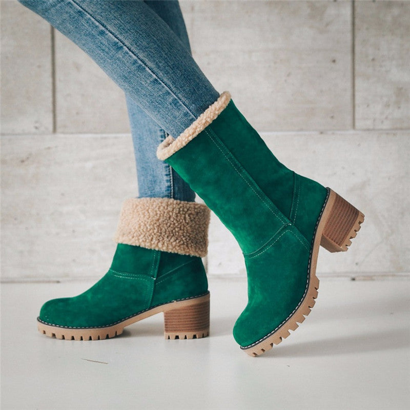 Bottes d'hiver confortables, stylées et durables pour femmes