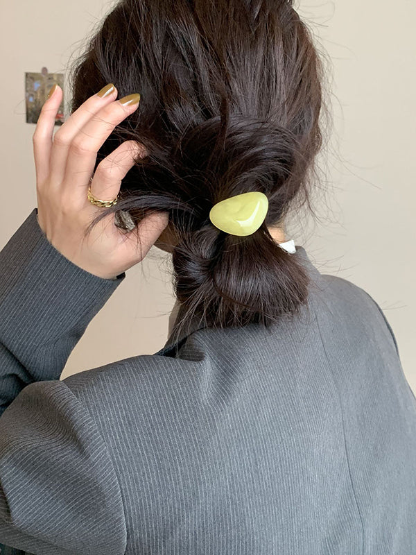 Étirement géométrique; Accessoires pour cheveux élastiques, pompon, attache pour cheveux, support pour queue de cheval