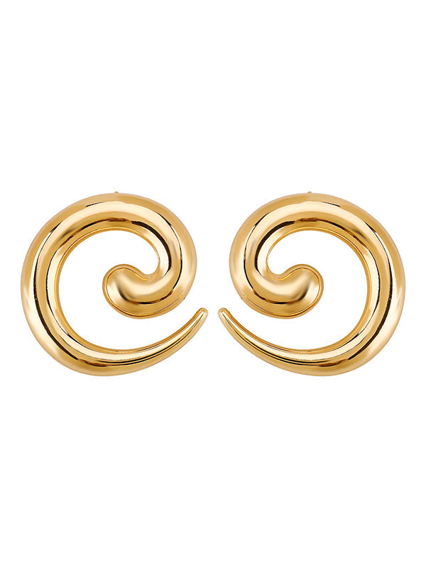 Boucles d'oreilles pendantes géométriques