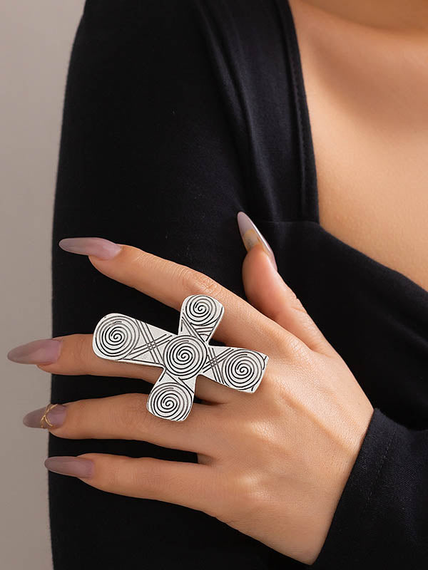 Bague géométrique