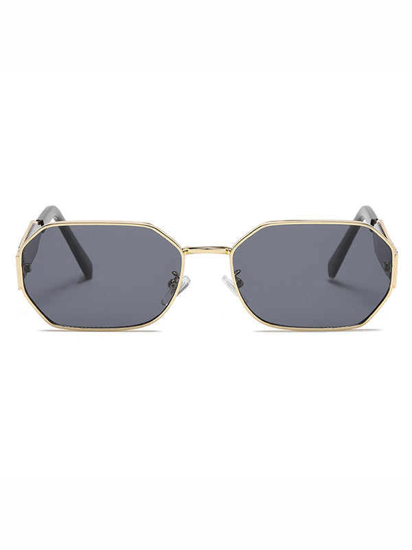 Lunettes de soleil géométriques anti-UV