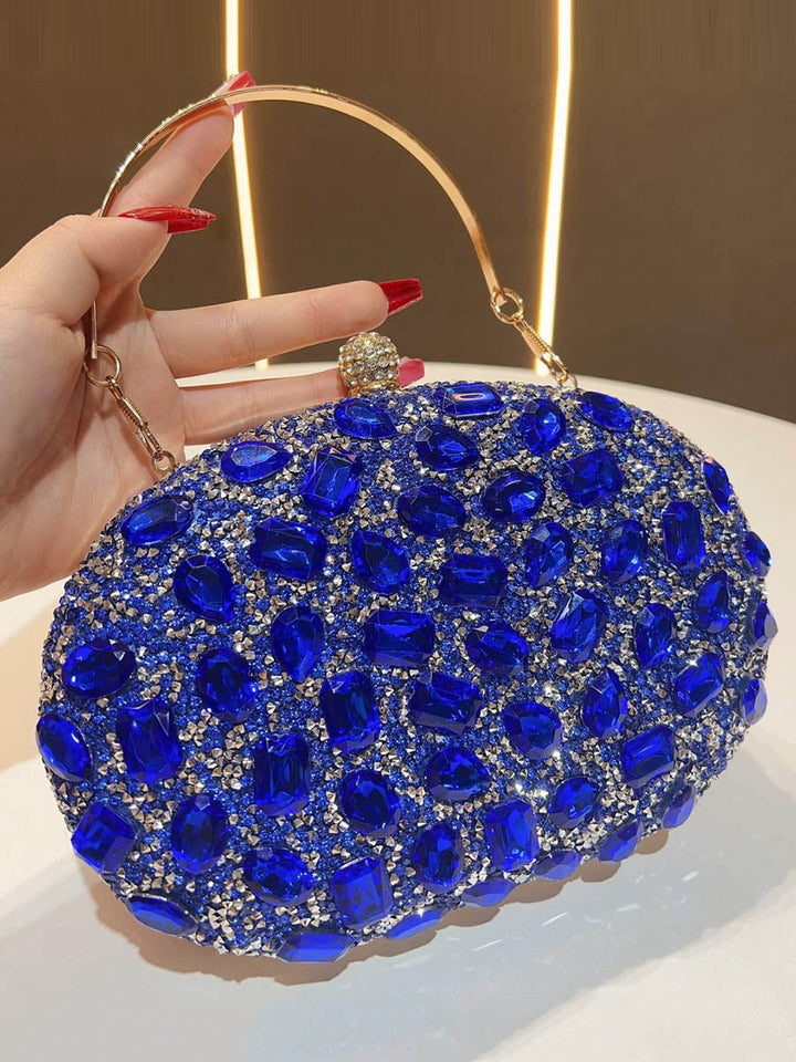 Sac à main à chaîne, à strass