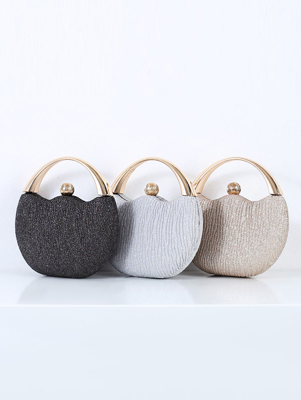 Sac à paillettes brillantes à rabat vintage