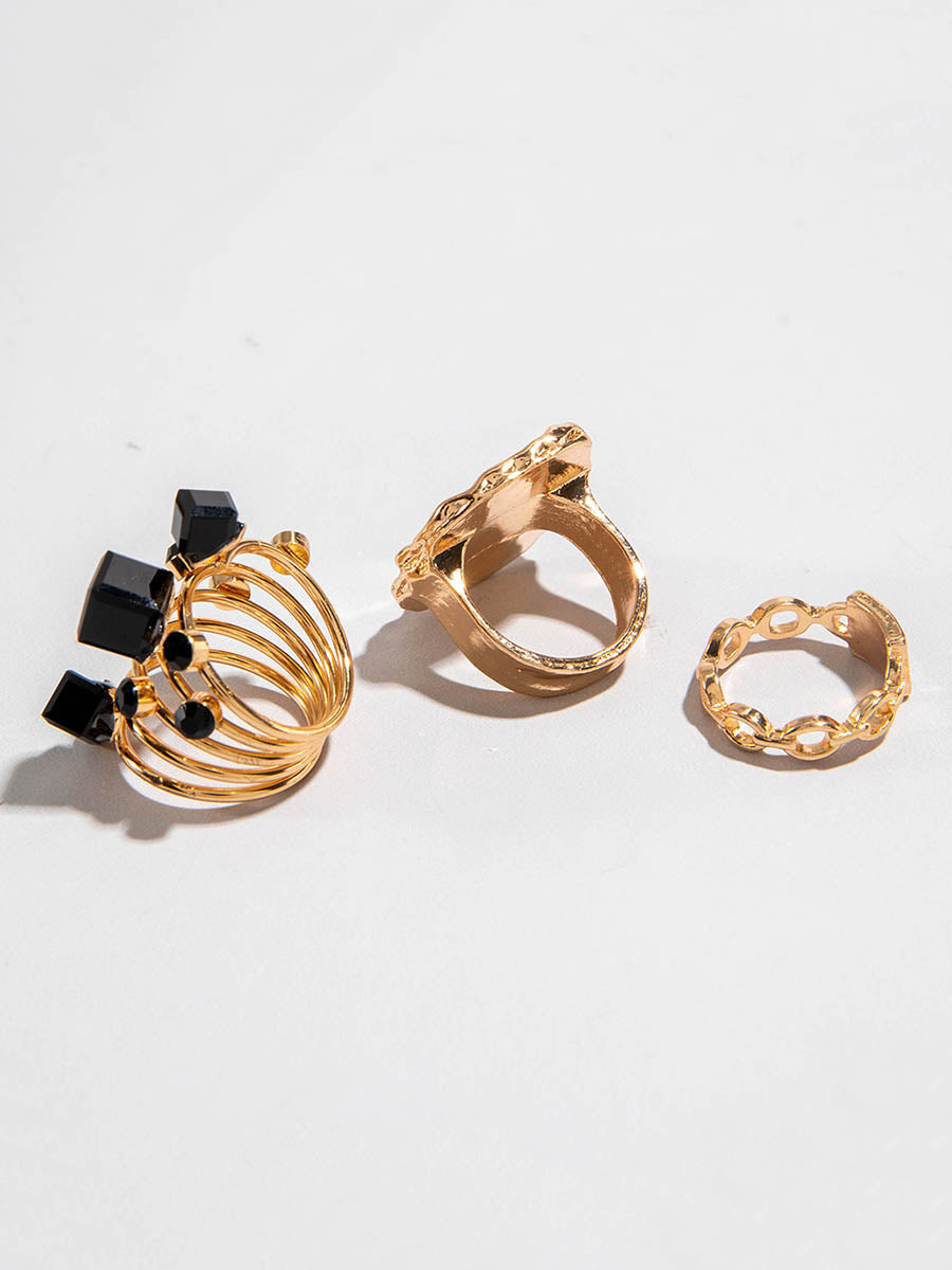 Bague géométrique