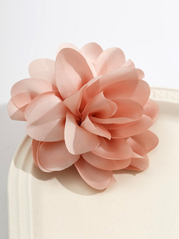 Broche à fleurs en 3D