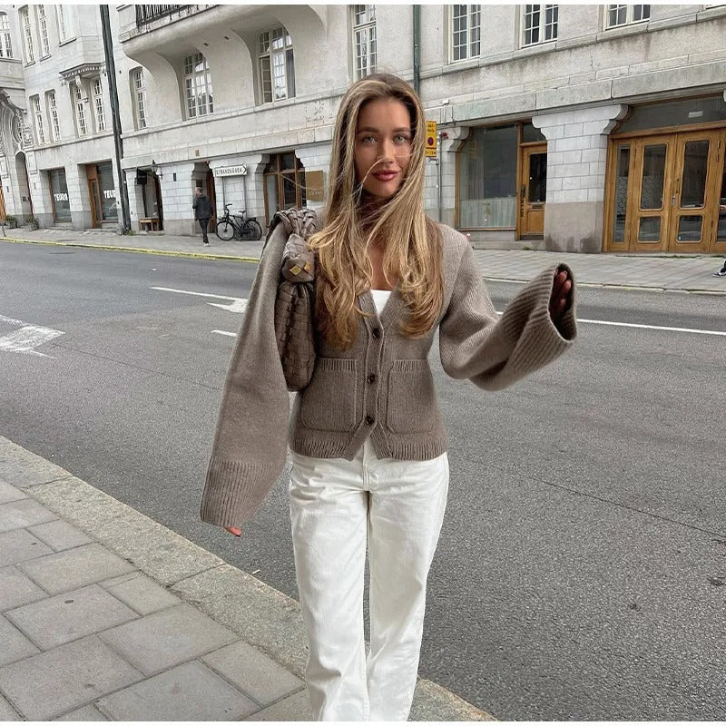 Elma | Veste en tricot classique pour femmes