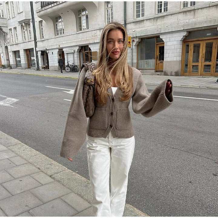 Elma | Veste en tricot classique pour femmes