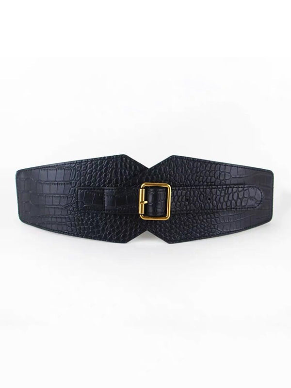 Boucle de ceinture Ceintures de taille géométriques à empiècements & Poignets de cuisse