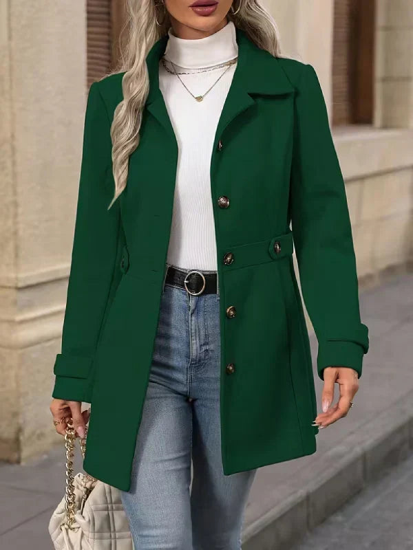 Hanna | Manteau d'hiver en tweed élégant pour femmes moderne