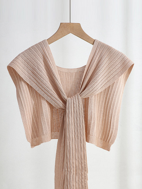 Écharpe décontractée en tricot