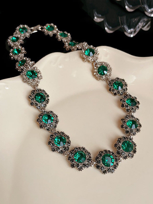 Collier géométrique à chaîne