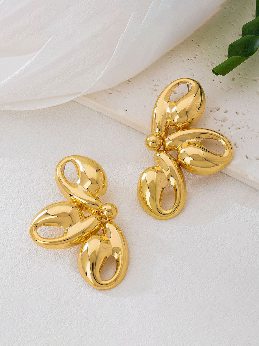 Boucles d'oreilles géométriques