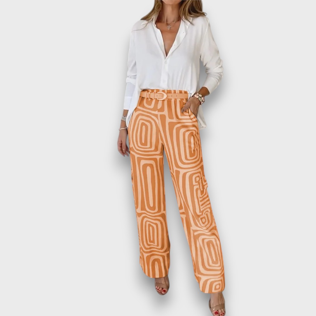 Vianne – Ensemble d'été avec chemise ample