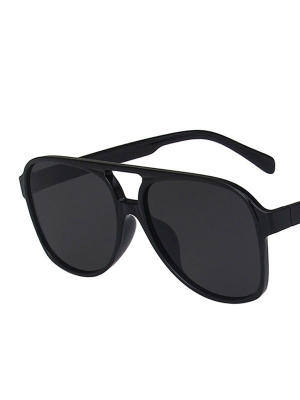 Lunettes de soleil géométriques anti-UV