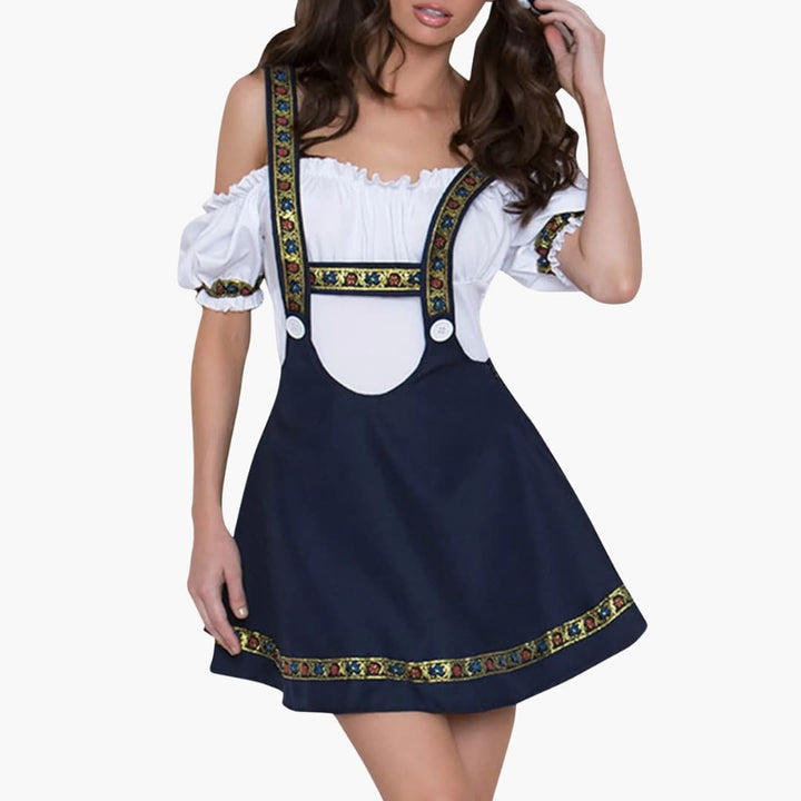 Dirndl court pour femmes - Oktoberfest 2025
