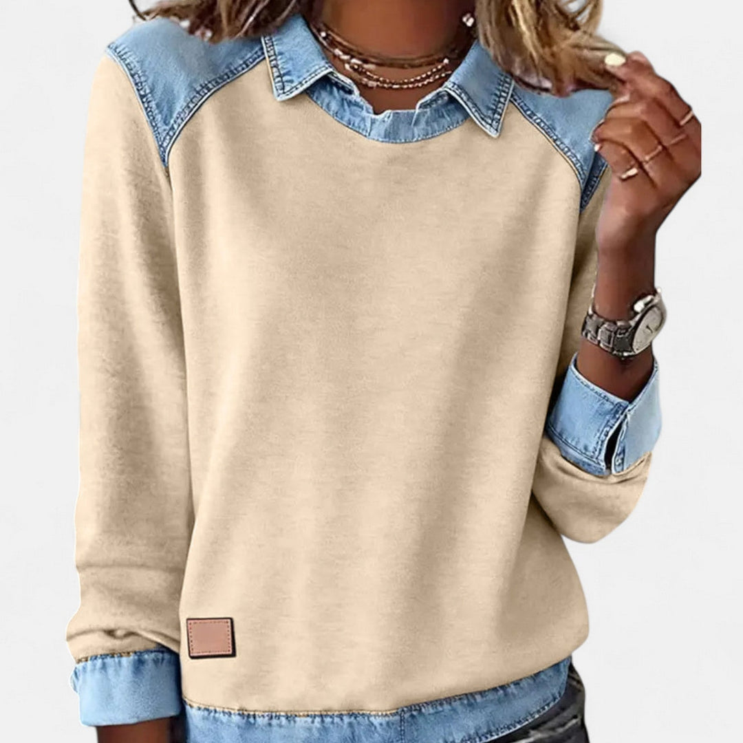 Lina | T-shirt à manches longues pour femmes moderne et chic
