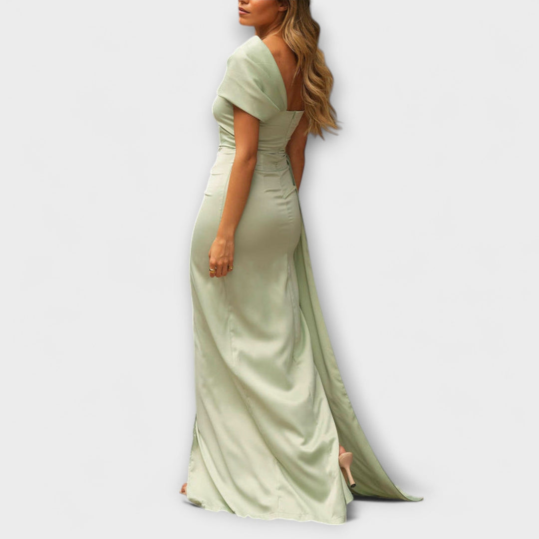 Bellamy - Robe maxi élégante à une épaule