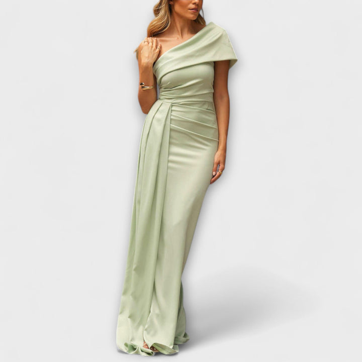 Bellamy - Robe maxi élégante à une épaule