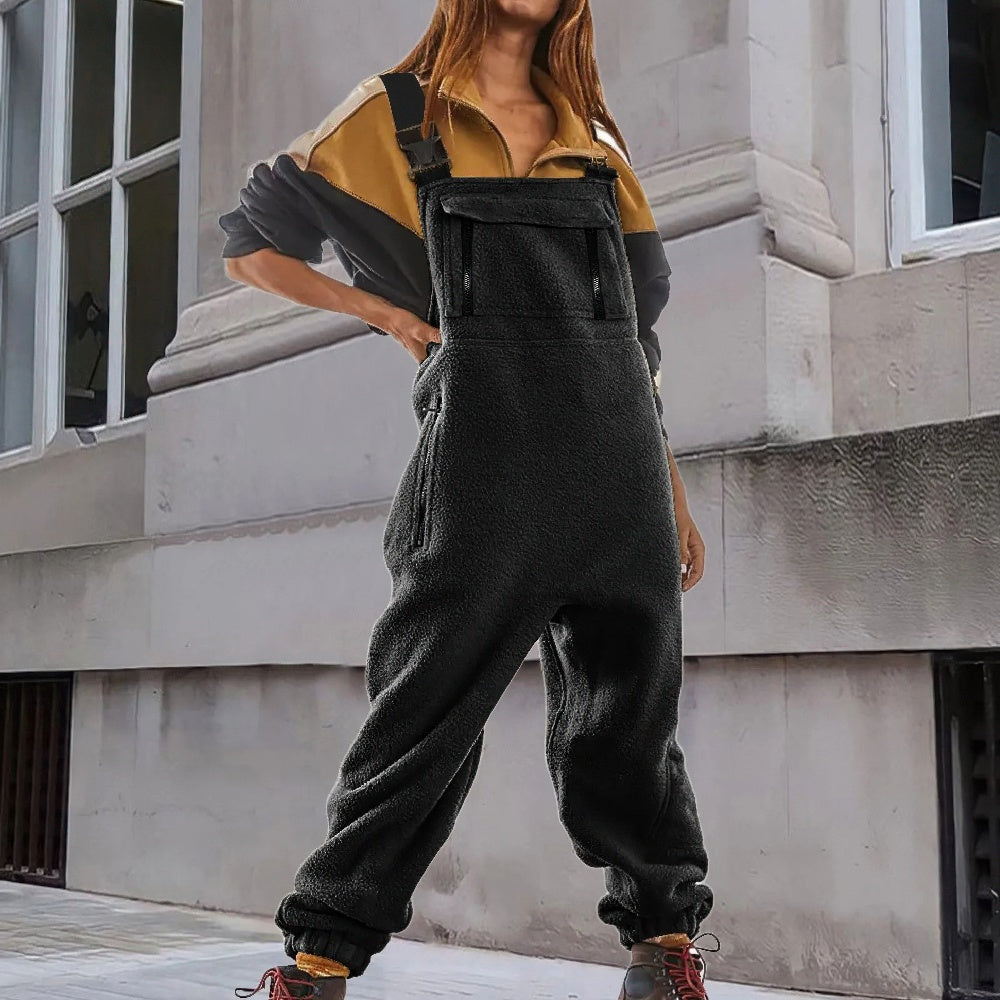 Olivie - Combinaison en Fleece Corde Réglable