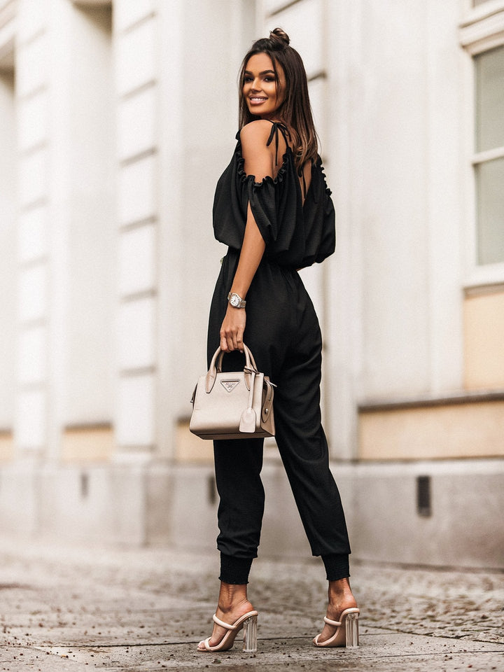 Audrey | Combinaison Élégante avec Décolleté en V