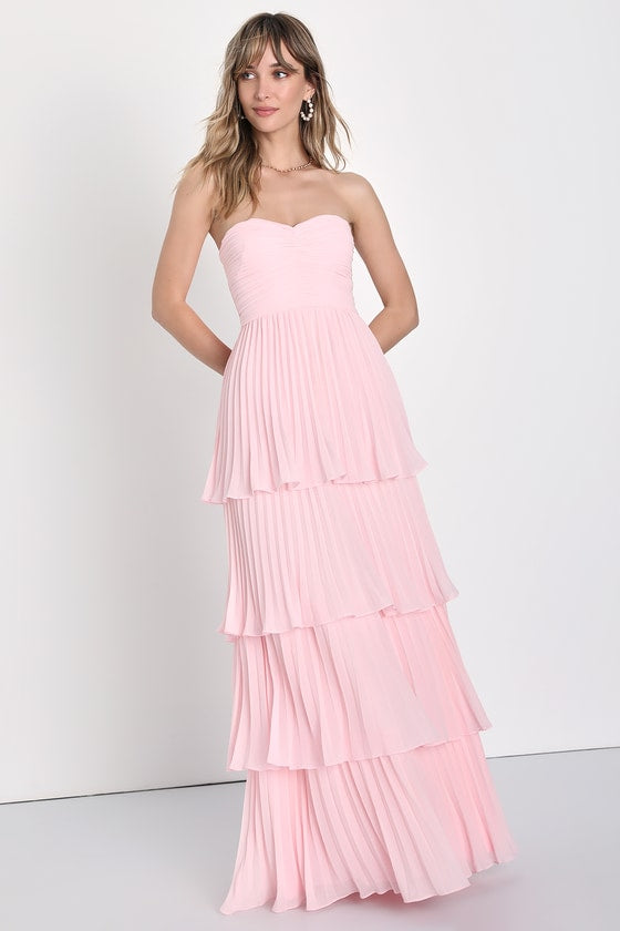 Jasmin - Robe maxi élégante sans bretelles
