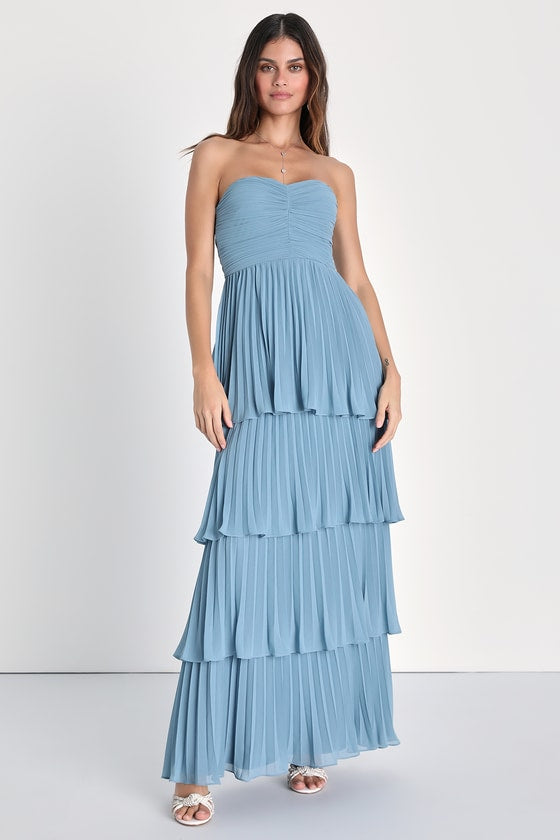 Jasmin - Robe maxi élégante sans bretelles