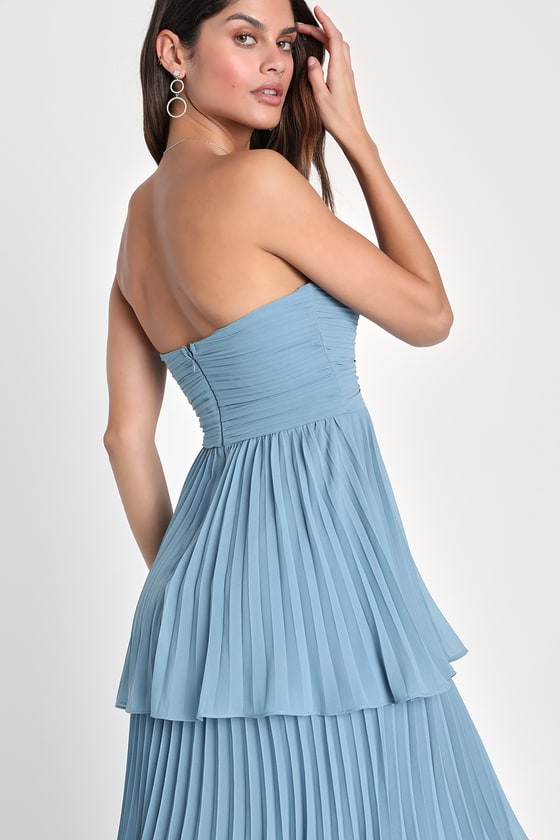 Jasmin - Robe maxi élégante sans bretelles