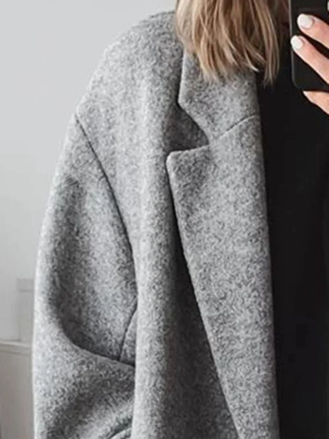 Manteau oversized élégant, polyvalent et confortable pour femmes